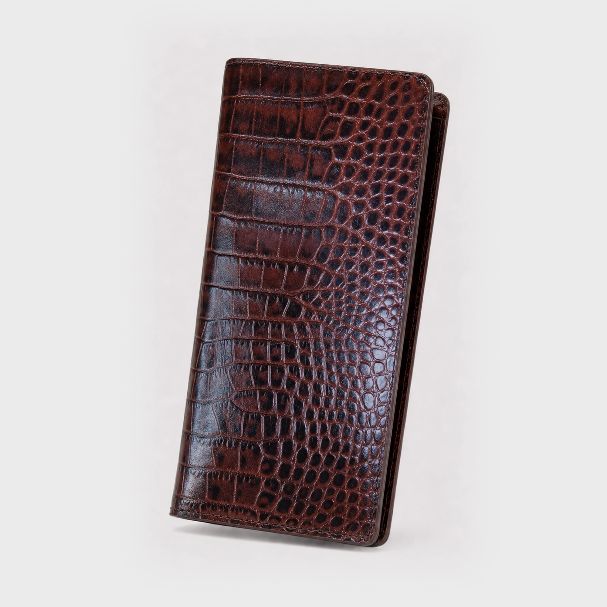 Corsen Z Single Chamber Long Leather Wallet Maroon - DWCZ666M